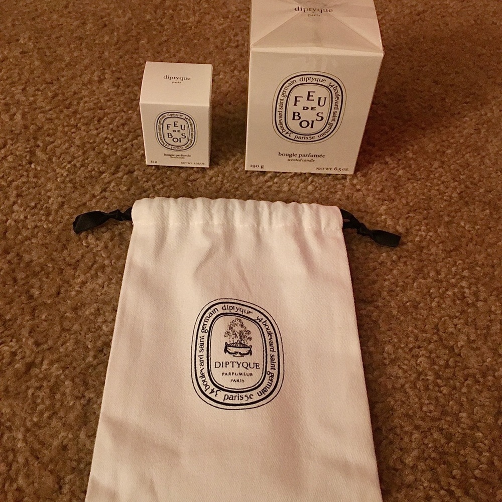 Diptyque scented candles